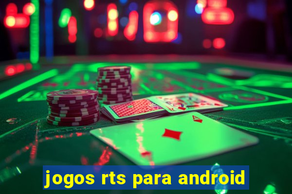 jogos rts para android